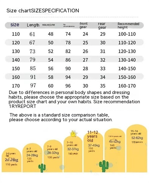 Boys' Ice Silk Summer Sports Quick-drying Pants 1