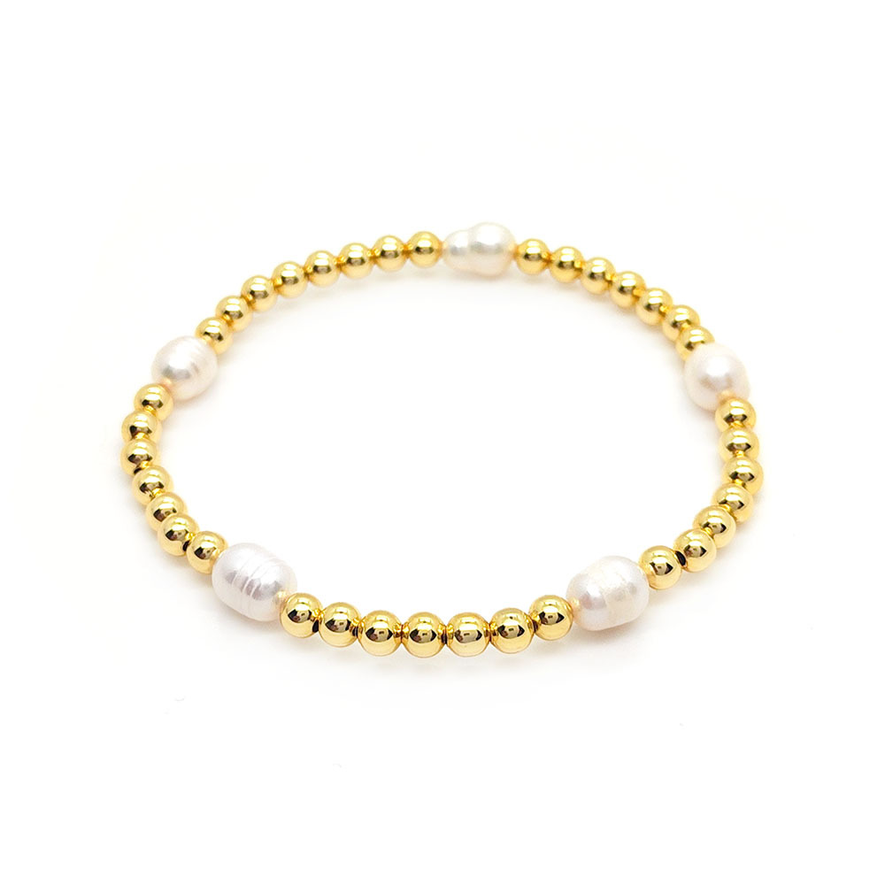 Baroque Natural Pearl Bracelet 8