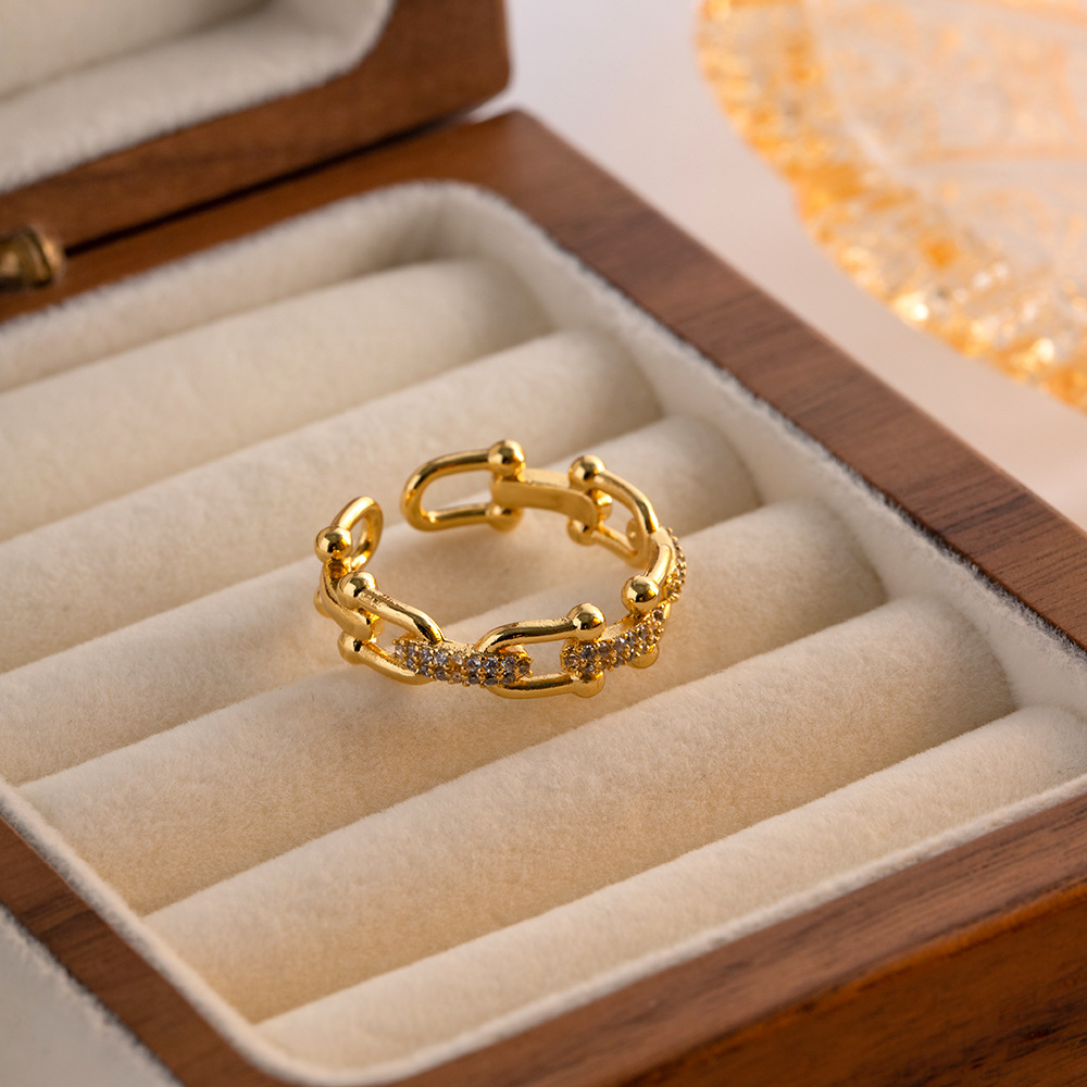 Fashion Geometric Ring Image 6