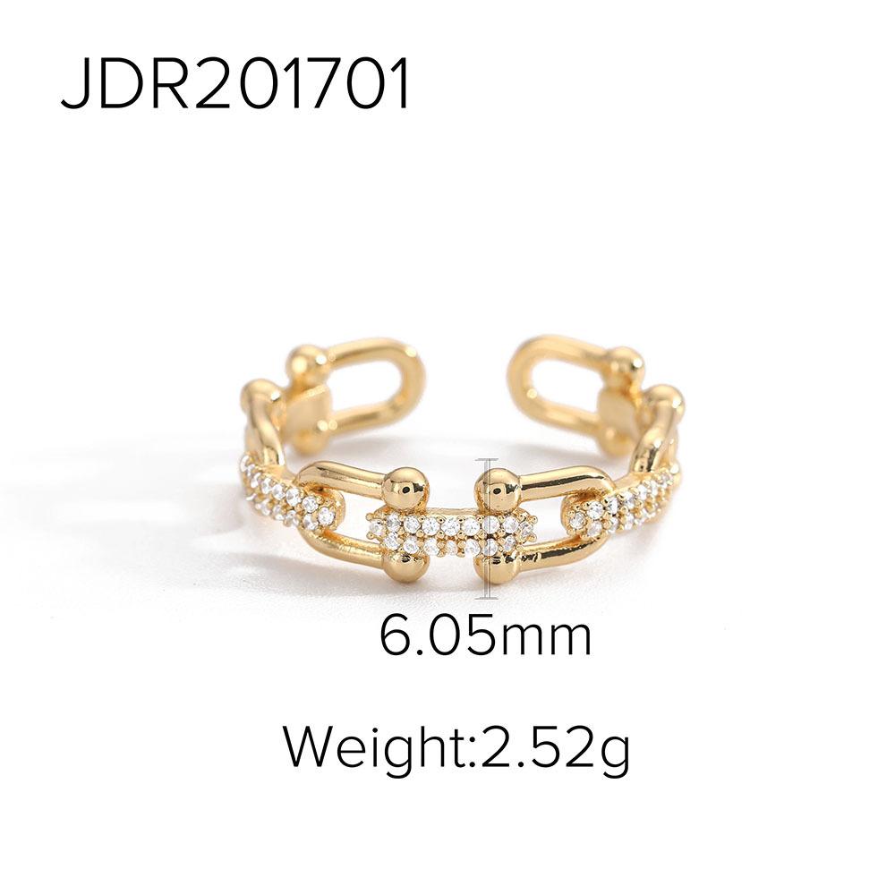 Fashion Geometric Ring Image 2