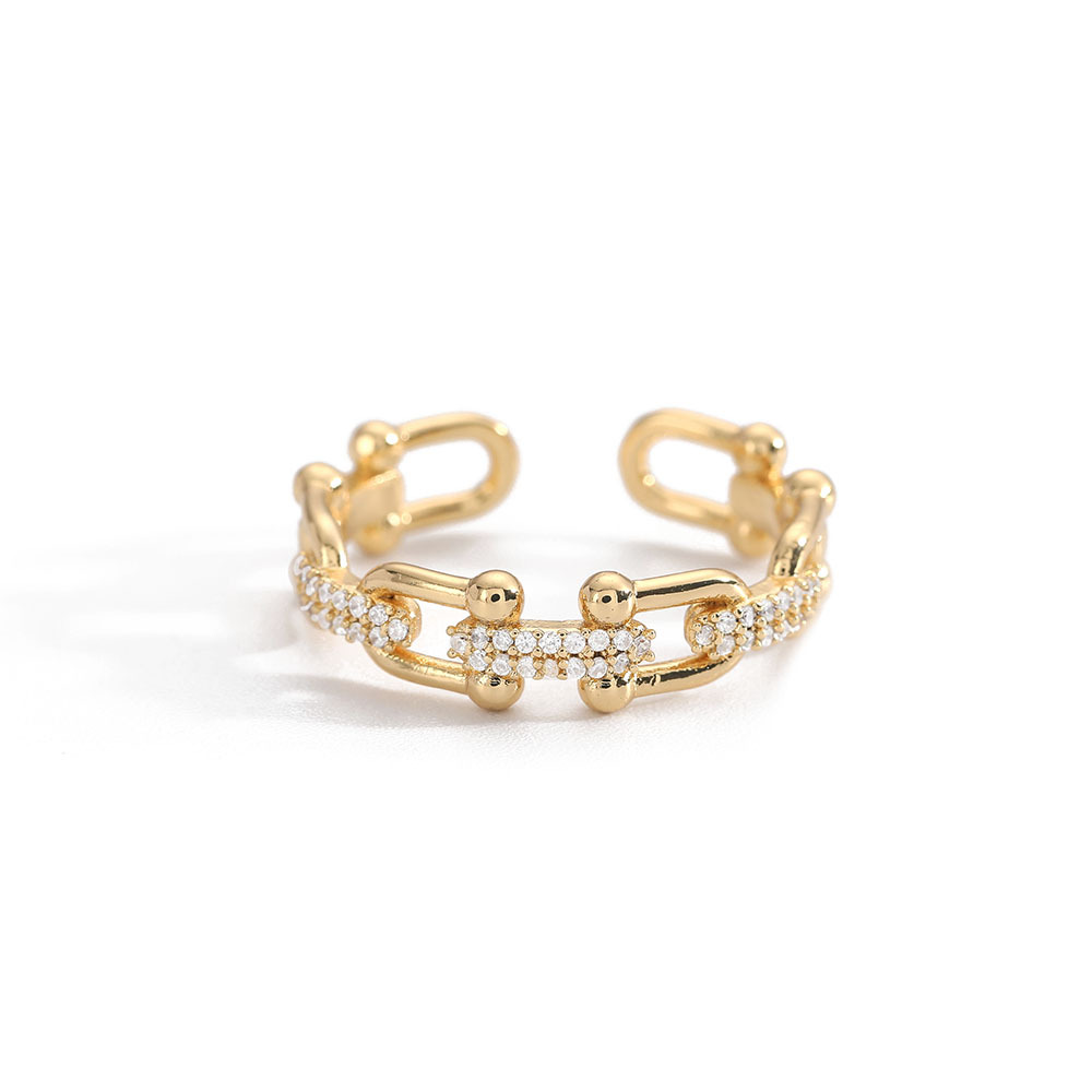Fashion Geometric Ring Image 5