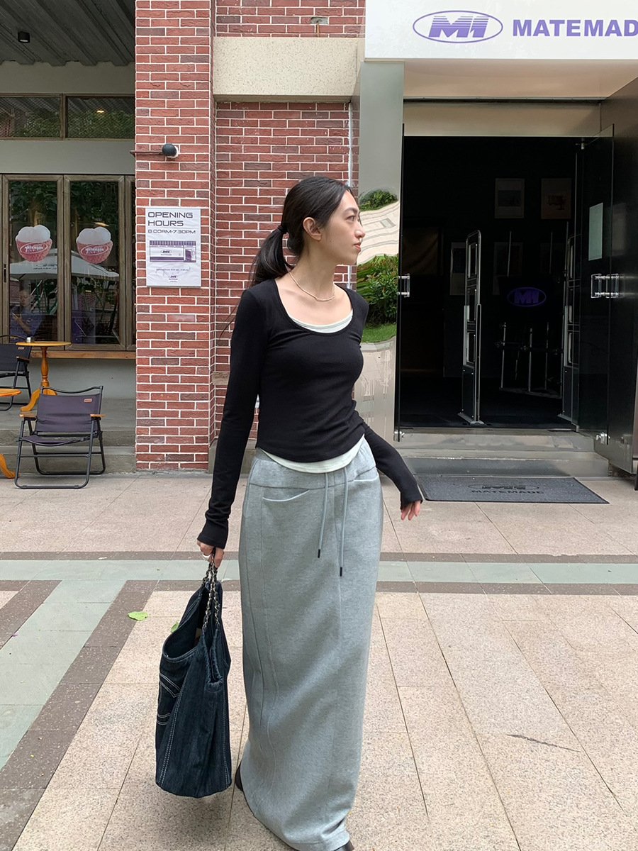 Lazy Casual Sweatshirt Skirt Image 5