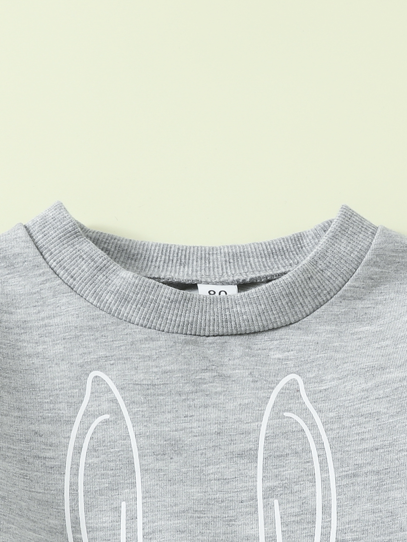 Girls' Popular Sweatshirt Rabbit Pattern 7
