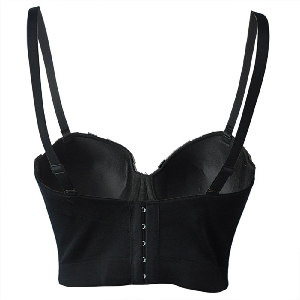 Punk Sequin Bead Bra Image 4