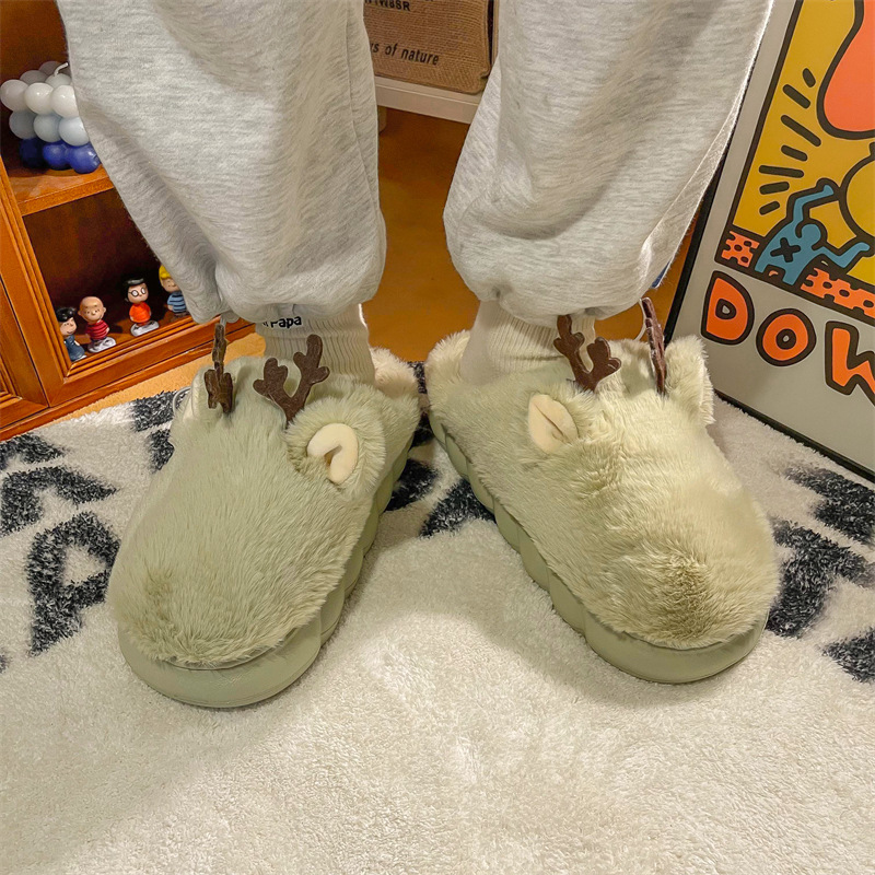 Matcha Green Slippers