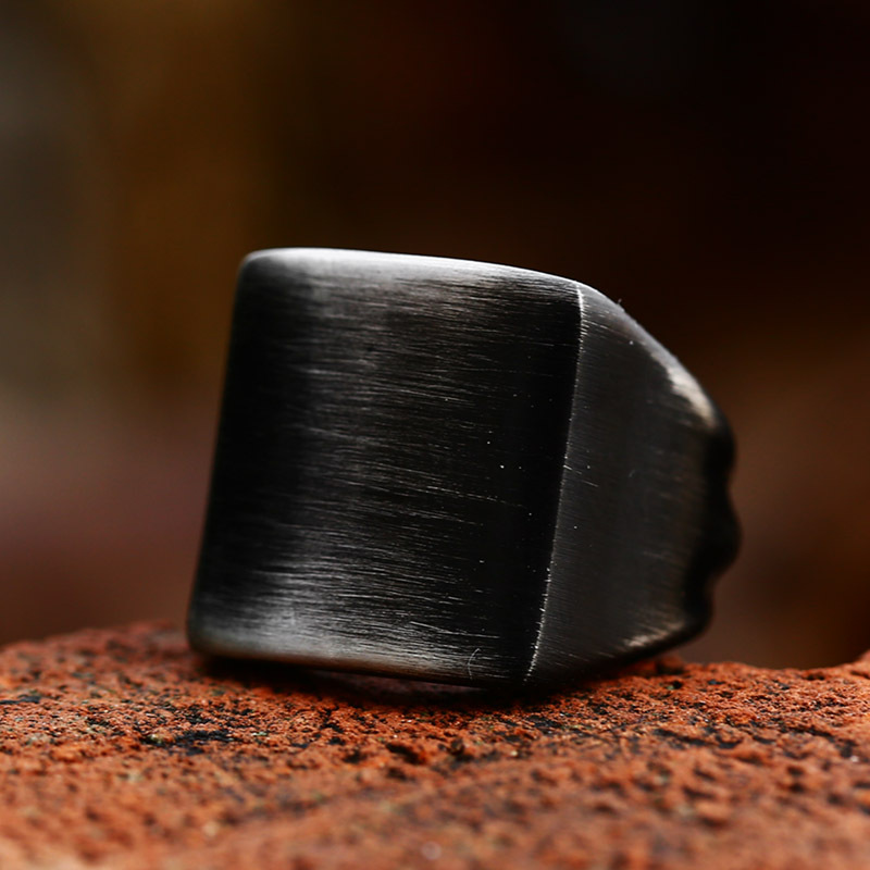 Distressed Ring Close-up