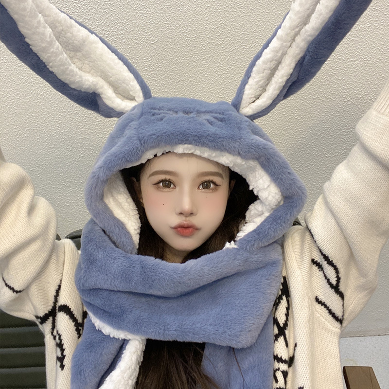 Big Long Rabbit Ears Hat and Scarf 6