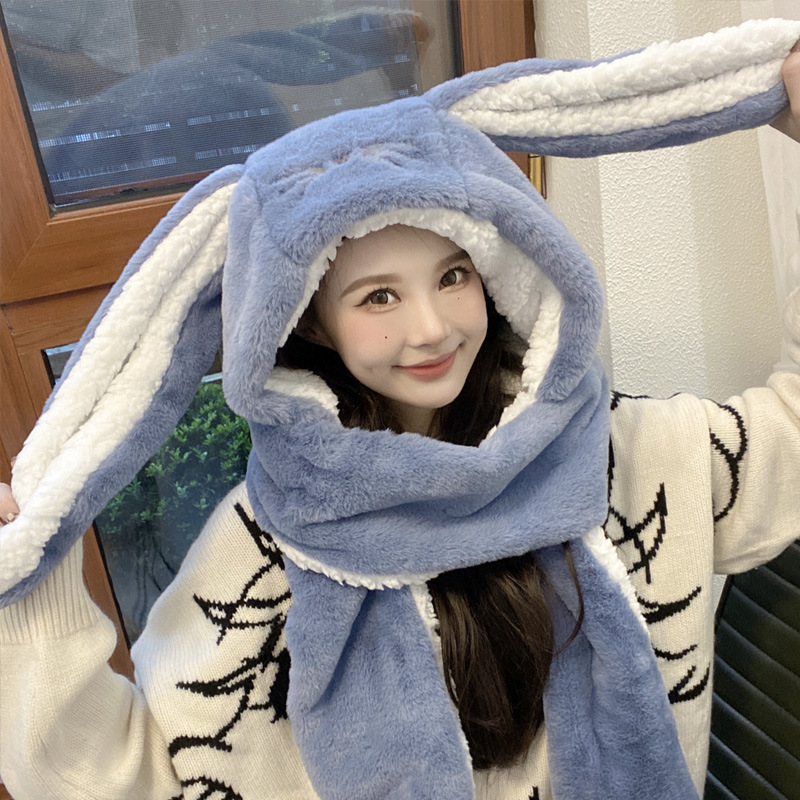 Big Long Rabbit Ears Hat and Scarf 7