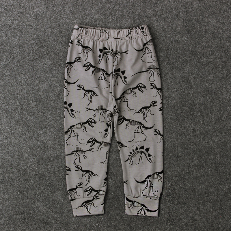 Dinosaur Casual Pants - Back View