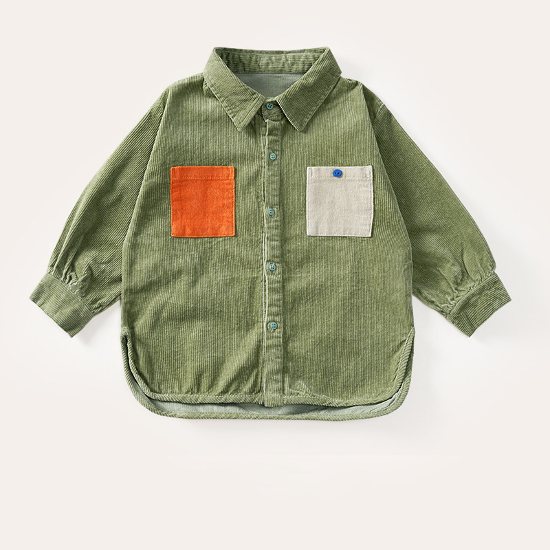 Children's Corduroy Shirt Blouse