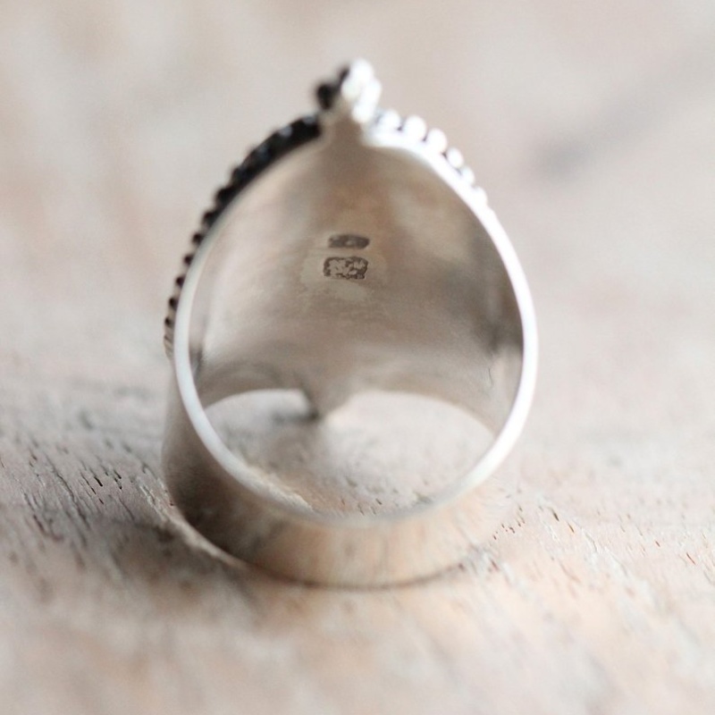 Fashion Boho Natural Shell Starfish Ring Image 5