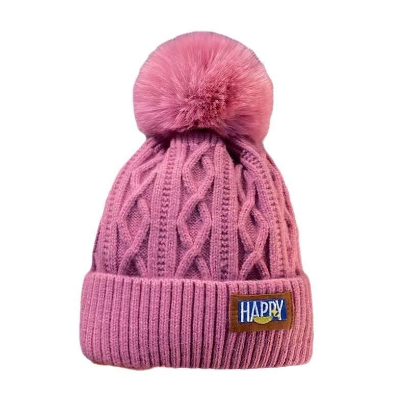 Winter Knitted Hat Dark Khaki