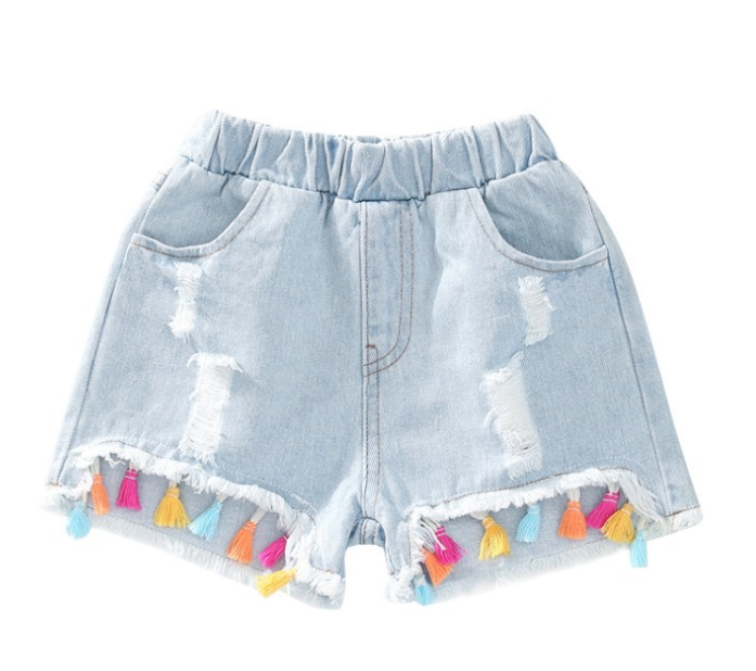 CUHK Girls Denim Shorts Style 3