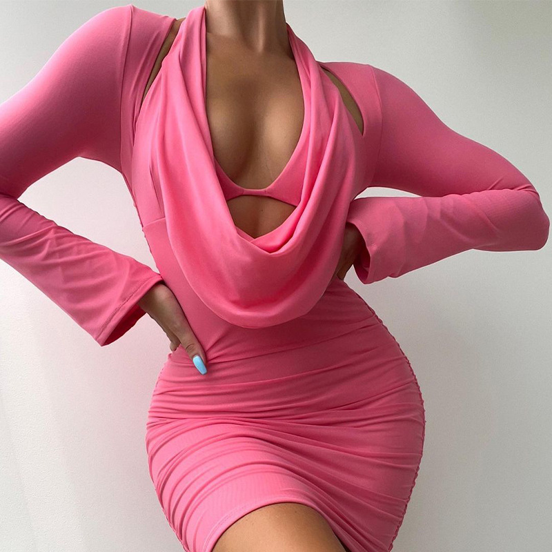 Pink Dress Side View