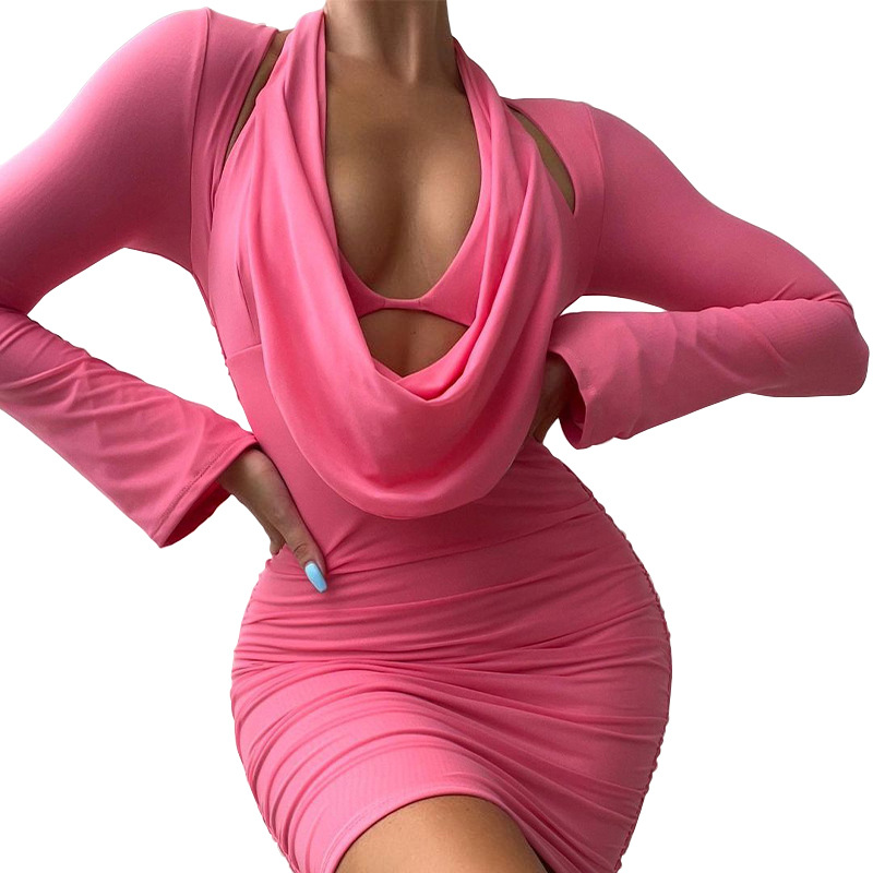 Dress Styled with Accessories