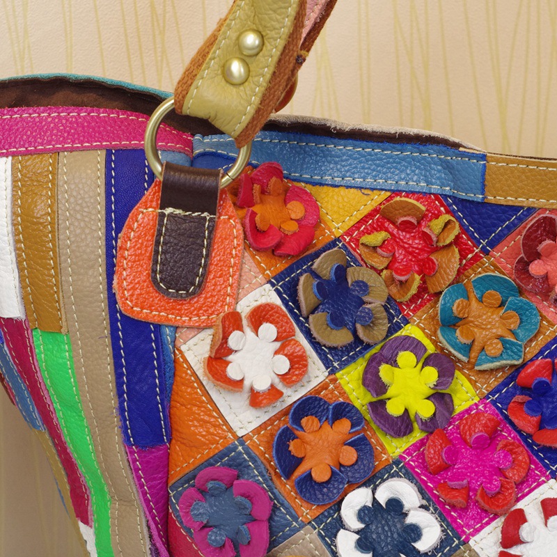 Leather Handbag Image 5