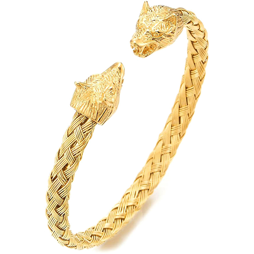 Men's Stainless Steel Skull Bracelet 6