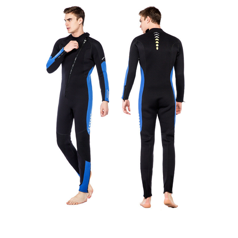One-Piece Neoprene Wetsuit - Detail View - Neoprene Fabric Texture