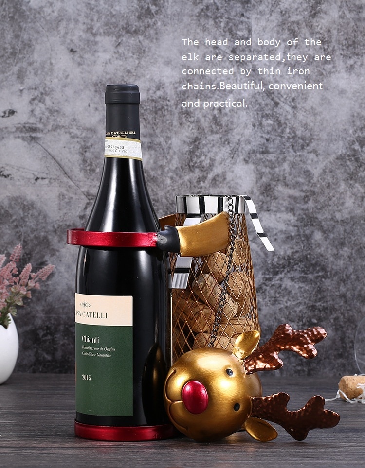European retro wine rack image 6