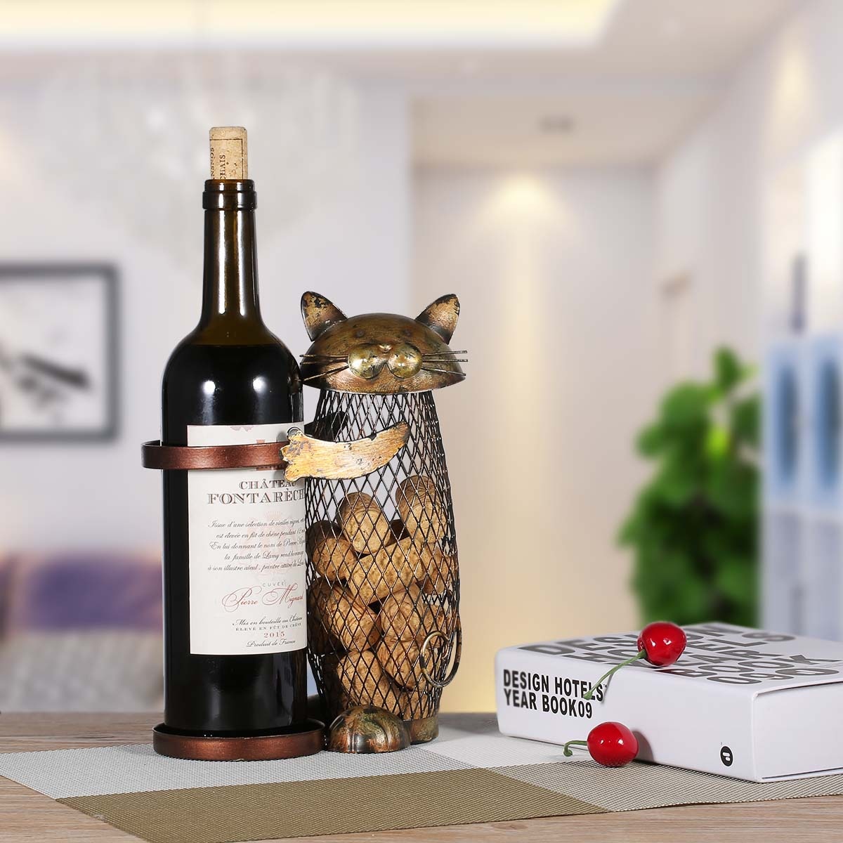 European retro wine rack image 1