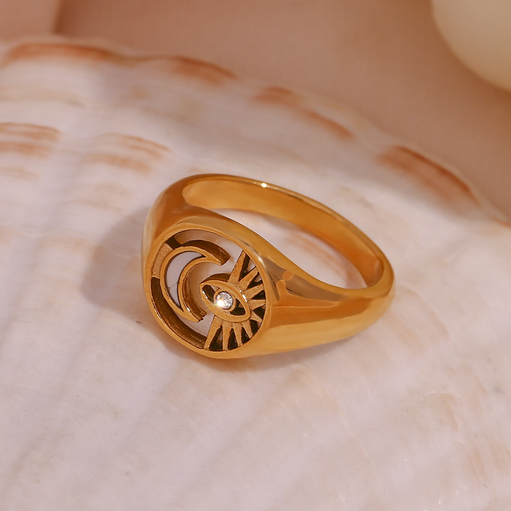 Sun Moon Eye Ring Image 2