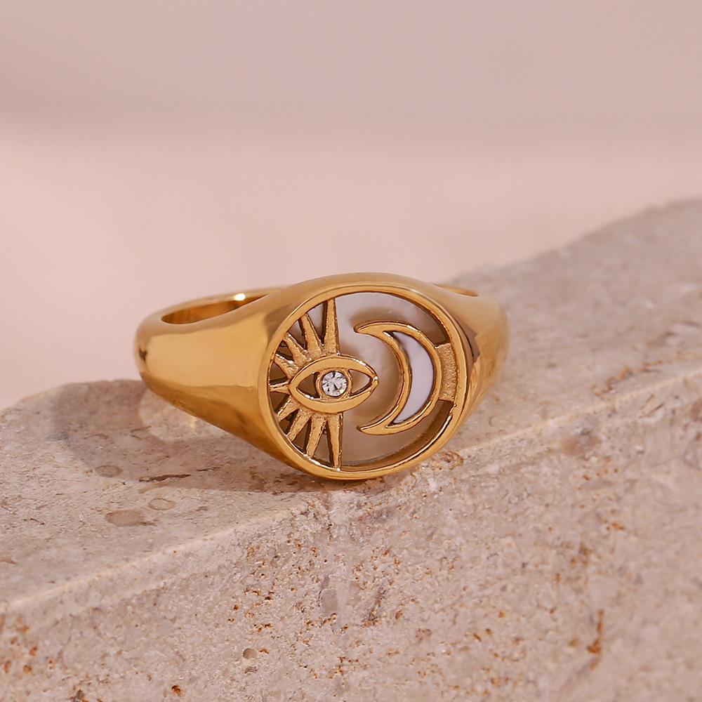 Sun Moon Eye Ring Image 3