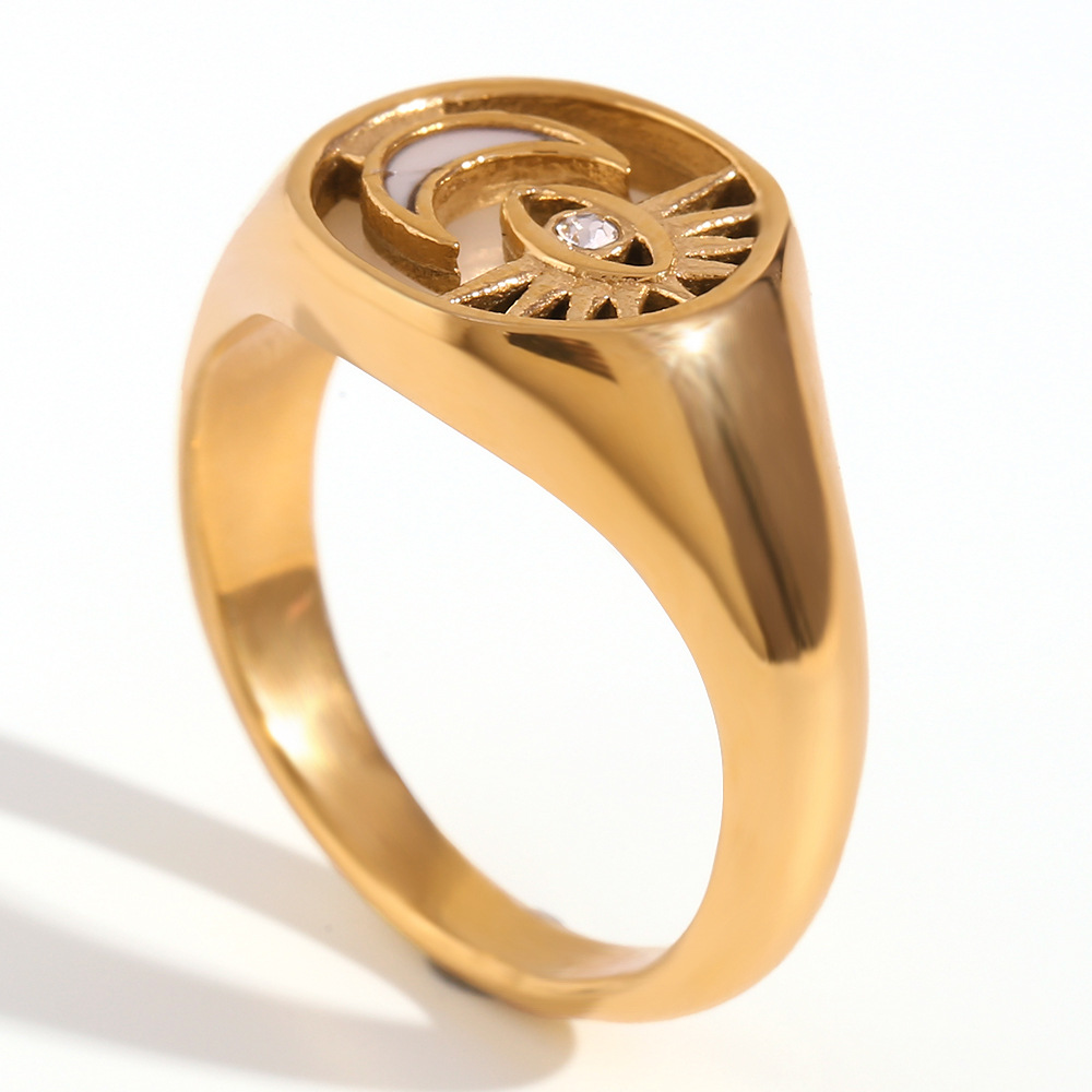 Sun Moon Eye Ring Image 5