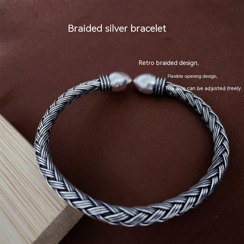S999 Pure Silver Bracelet 4