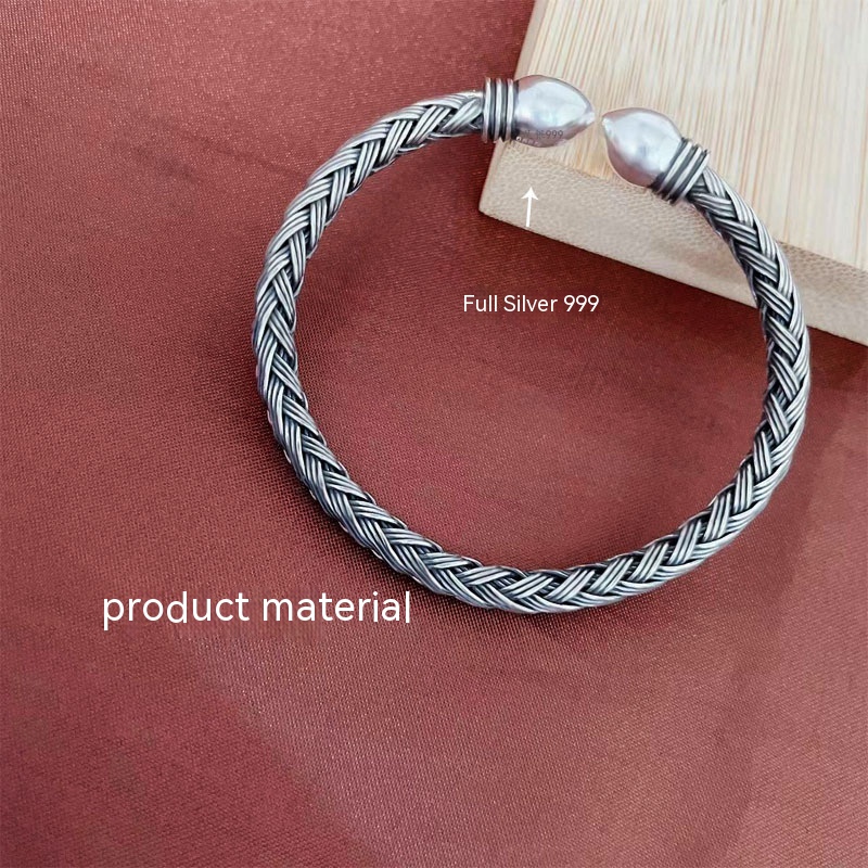 S999 Pure Silver Bracelet 1