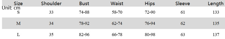 Fashion Printed Long Sleeve Dress