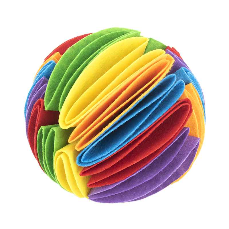 Foldable Dog Snuffle Ball 1