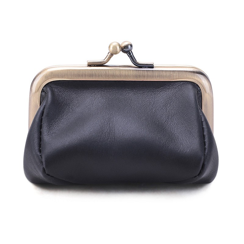 Leather Handmade Mini Storage Coin Purse Image 2