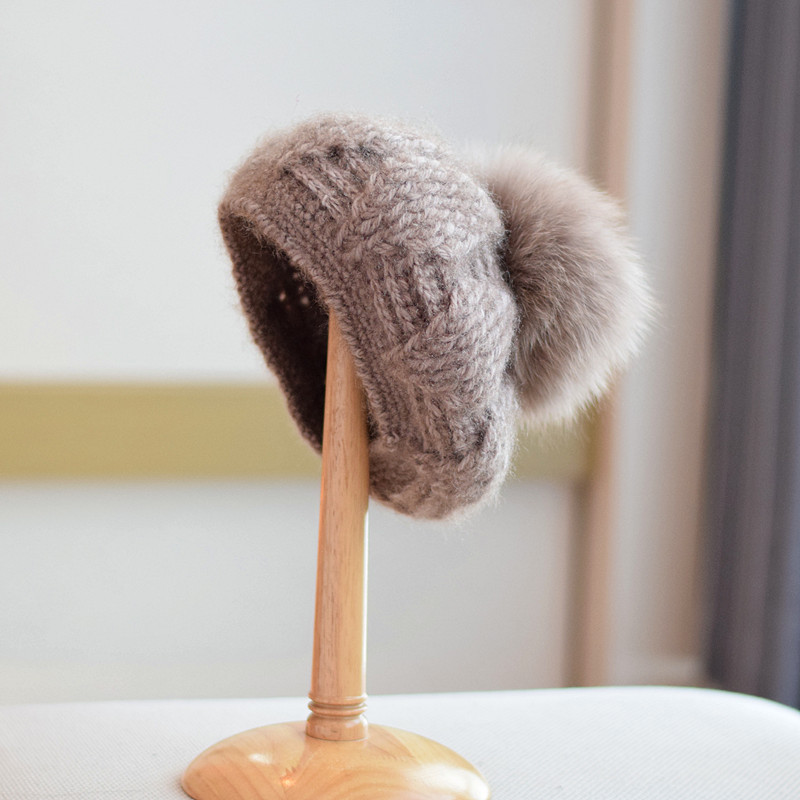 Knitted Woolen Cap - Image 1