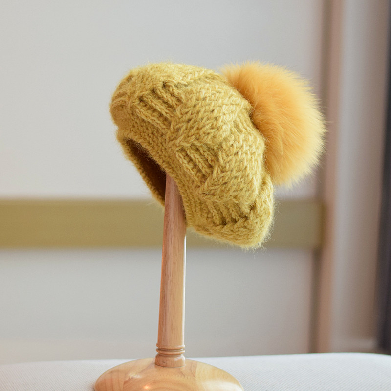 Knitted Woolen Cap - Image 9