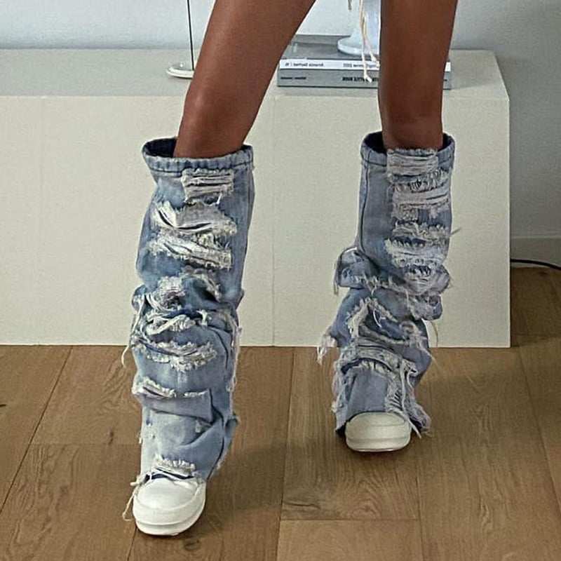 Casual Outfit with Leg Warmers