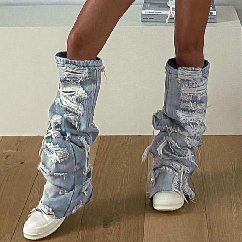 Lifestyle Image of Leg Warmers