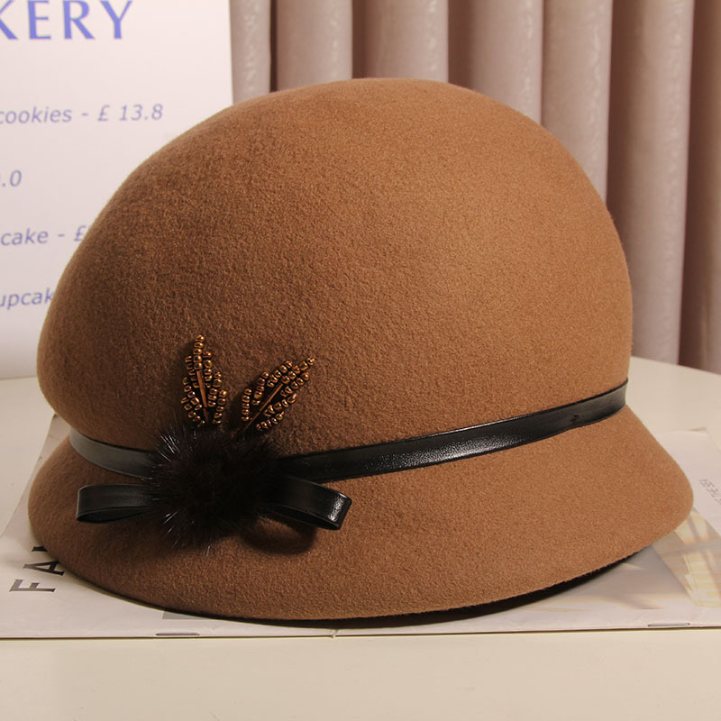 Fisherman Basin Hat Wine Red