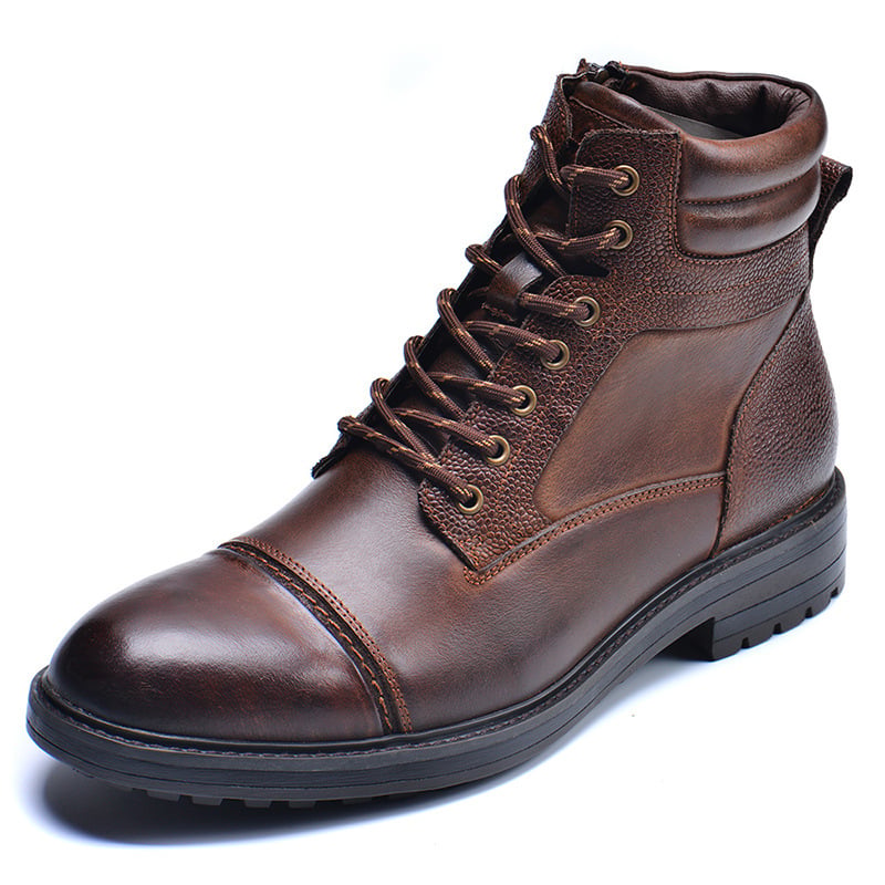Men's Leather Boots Black