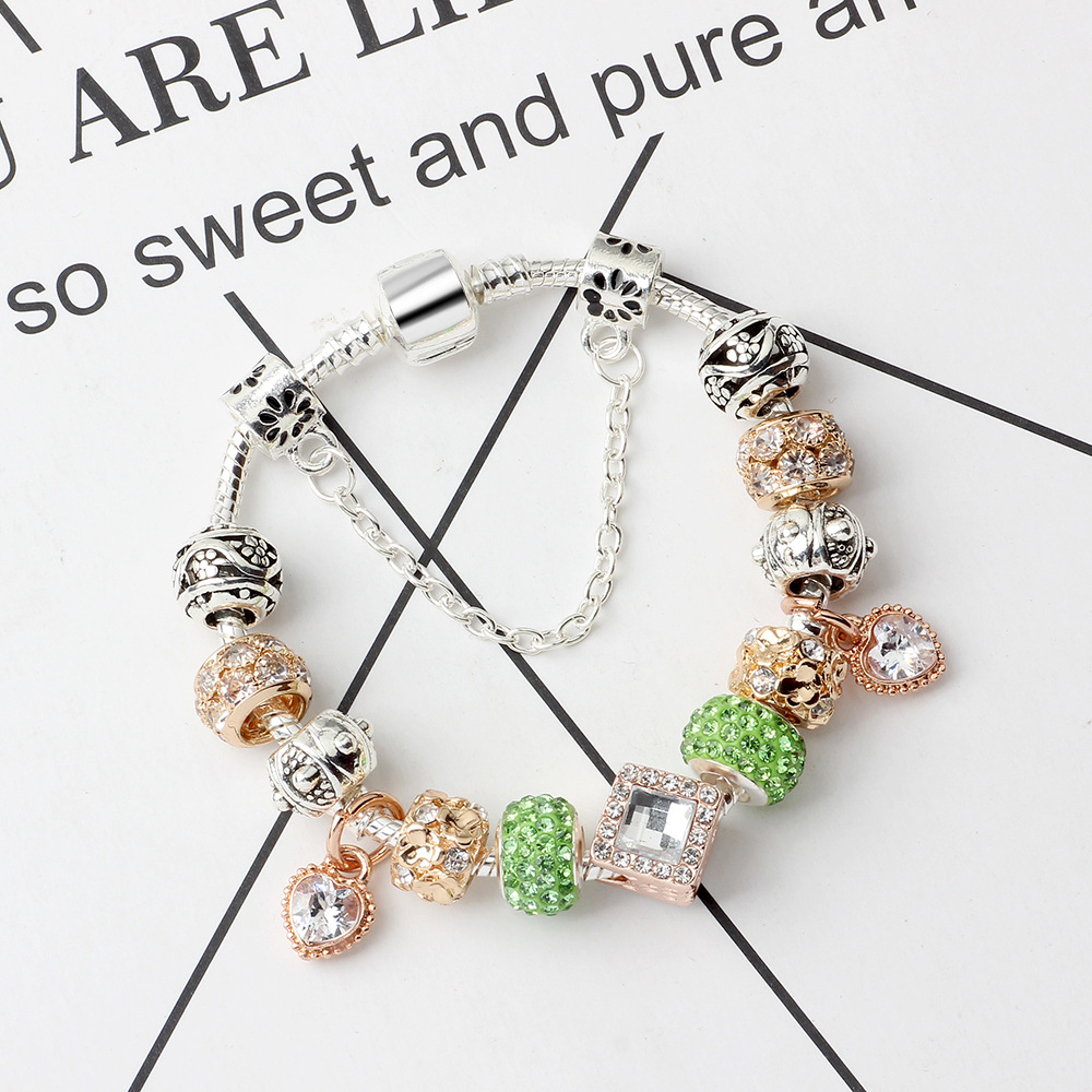Diamond Beaded Bright Love DIY Bracelet Image 4