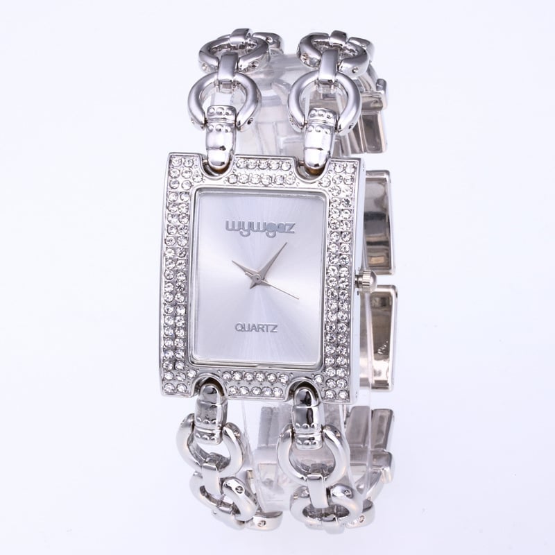 Casual Full Diamond Rhinestone British Women's Watch