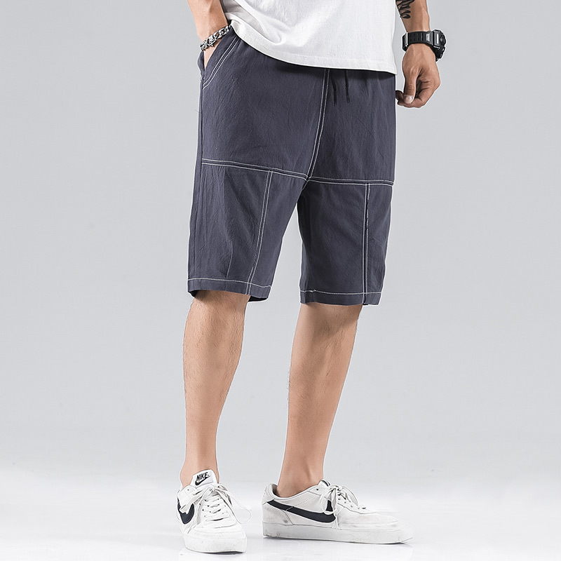 Pantalones cortos de deporte para hombre - Beige