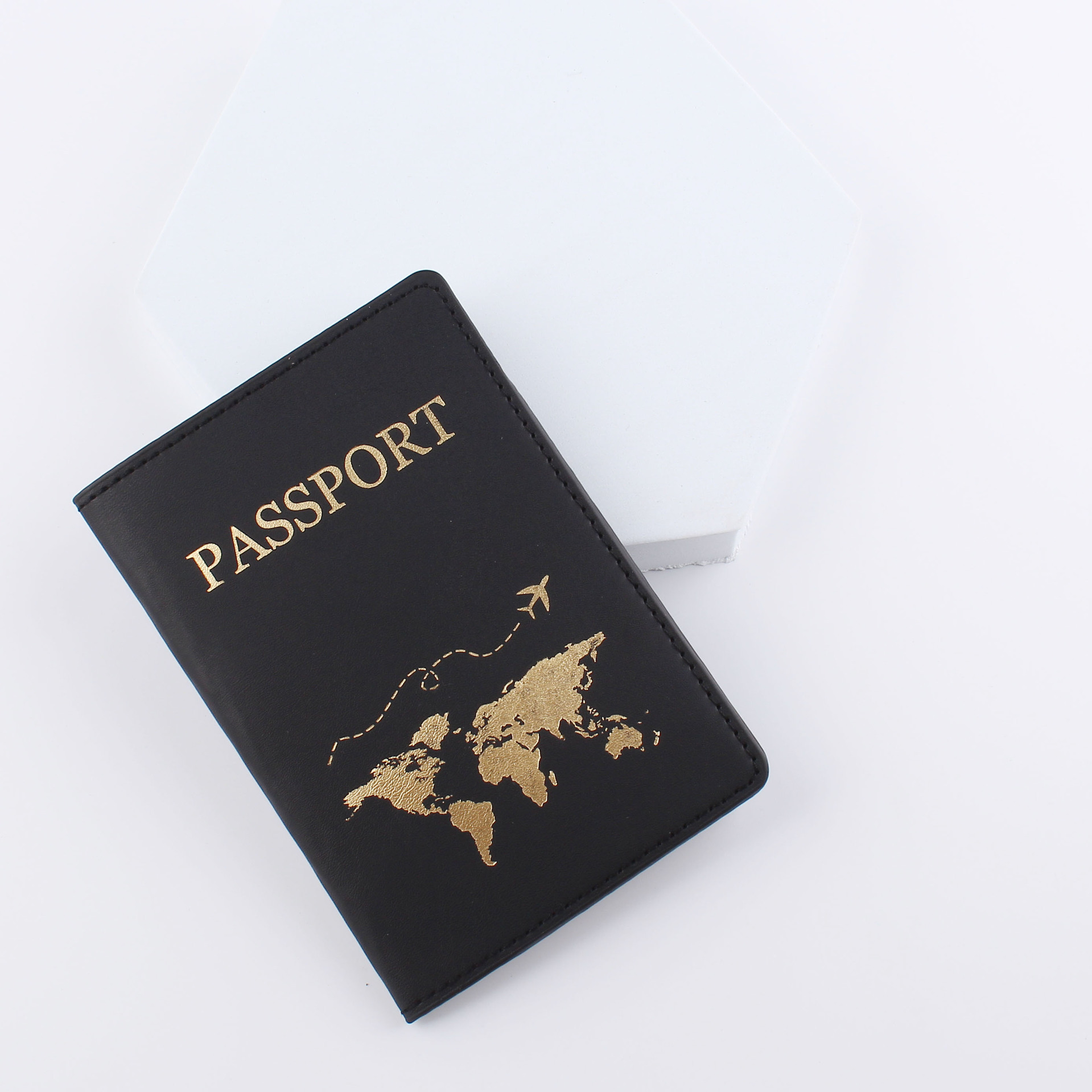 Leather Passport Holder Image 6