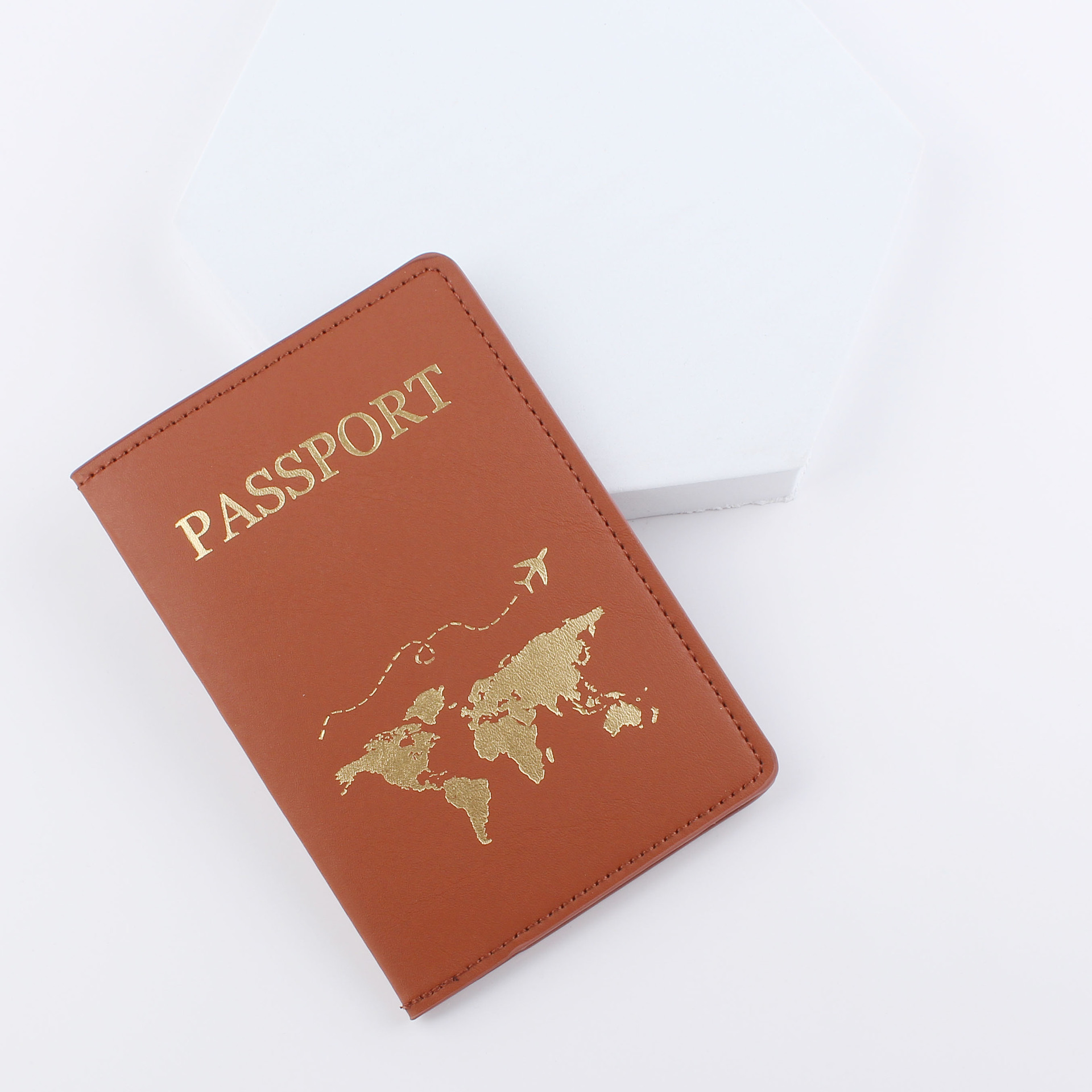 Leather Passport Holder Image 7