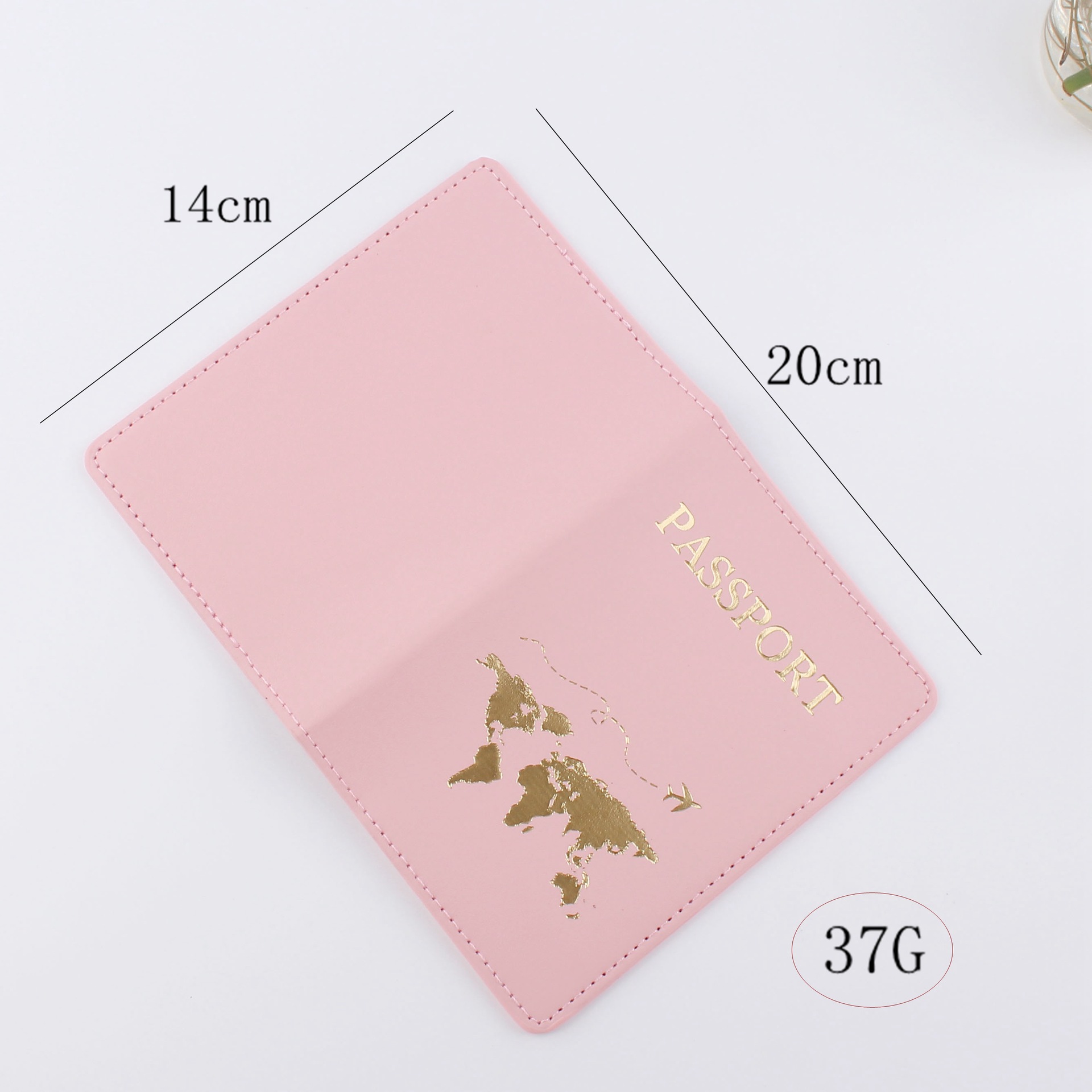 Leather Passport Holder Image 1