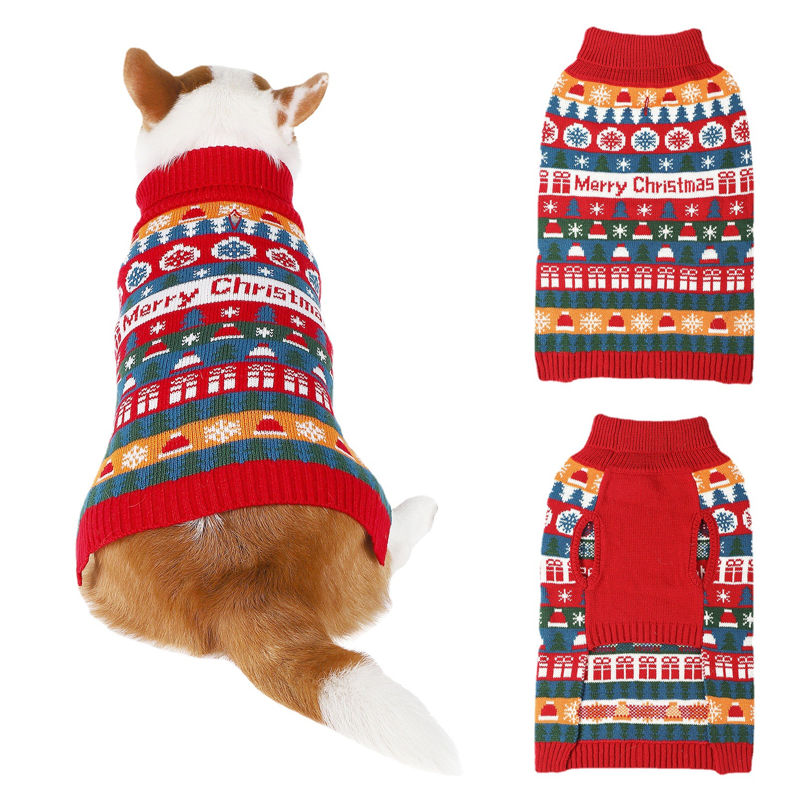 Autumn Pet Christmas Sweater 7