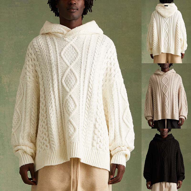 Men's Woolen Sweater Upper Jacket Image 6