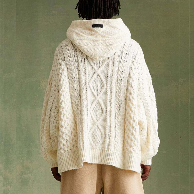 Men's Woolen Sweater Upper Jacket Image 5