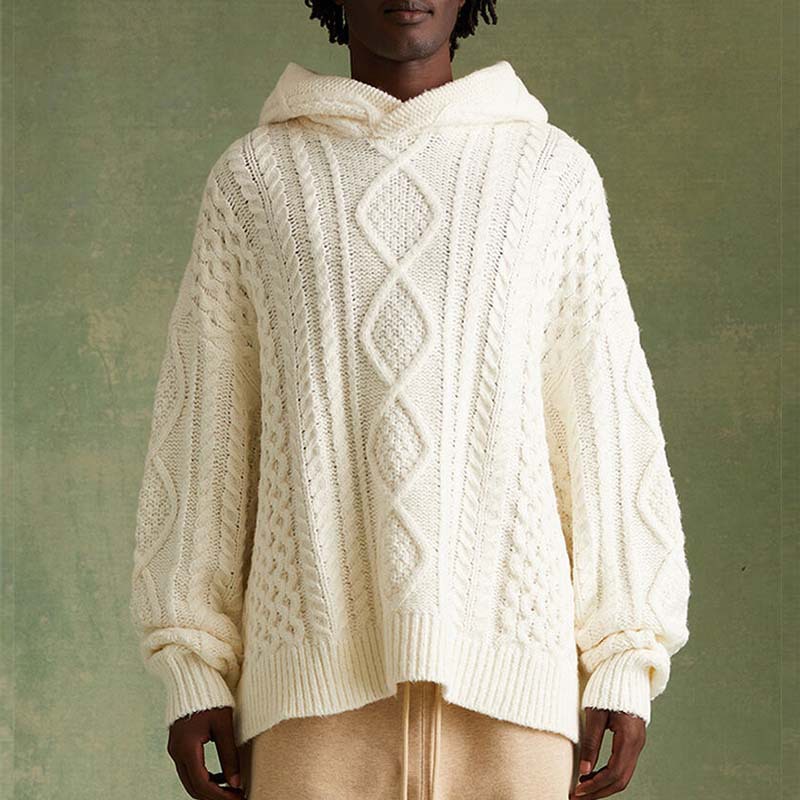 Men's Woolen Sweater Upper Jacket Image 2