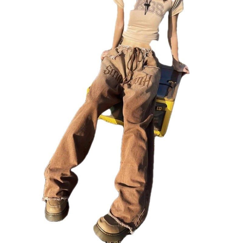 Jeans im Retro-Fransen-Design 3