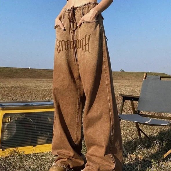 Jeans im Retro-Fransen-Design 6